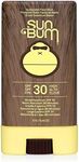 Sun Bum Original SPF 30 Sun Cream Face Stick, Vegan and Reef Friendly Sunscreen with Vitamin E, Broad Spectrum UVA/UVB Protection, Cruelty Free and Water Resistant, 13g