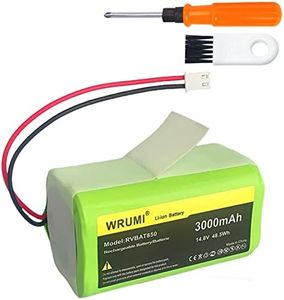 WRUMI RVBAT850 Replacement Battery for Shark Ion: AV1010AE AV2501AE AV911s AV970 - RV1001AE RV763 RV765 RV771 RV772 RV913S RV2610WA RV2610WD Robot Vacuum Cleaners Battery 3000mAh