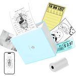 Phomemo Mini Printer M02 Pocket Sticker Printer, 203DPI Thermal Instant Photo printer, Small Bluetooth Wireless Picture Sticker Maker, Work with Phone & Tablet, Green