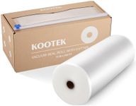 Kootek 11" x 150' Vacuum Sealer Bags Roll for Food with Cutter Dispenser, Commercial Grade Vacuum Seal Bags, BPA Free, Customized Size Food Bags for Storage, Meal Prep and Sous Vide