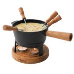 Boska Fondue Set Pro S - Fondue Sets for 2 to 4 Persons - Cheese Fondue - Fondue Tealight - 700 ml Volume - Inc. Fondue Forks