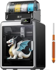 Creality K2 Combo(A) 3D-Drucker mit Ersatzdüse, Mehrfarbendruck mit CFS, bis zu 600 mm/s Hochgeschwindigkeit, KI-Kamera zur Fehlererkennung, automatisches Leveling, 260×260×260 mm Bauvolumen