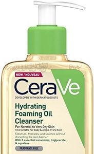Cerave Facial Care Cleansing Oil 236ml - Facial Cleanser Pore Cleanser Skincare Face Dry Skin Foaming Hydrating Cleanser
