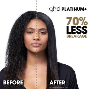 ghd Platinum+ Hair Straightener – White