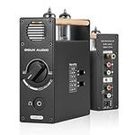 Douk Audio T3 PLUS Valve Tube Preamp for Turntables Stereo MM MC Phono Stage Pre-Amplifier Desktop Headphone Amp