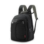 HARISSONS Vervo 40L Waterproof Laptop Backpack for Men & Women | Fits 15.6" Laptop with Sternum Strap, Quick Access Pocket, Detachable Key Holder, Organized Compartments & Raincover (Black)