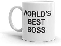 The Office-World's Best Boss Mug,Dunder Mifflin Ceramic Mug-11 oz