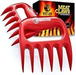 Mountain Grillers Meat Claws Meat Shredder for BBQ - Perfectly Shredded Meat, These are The Meat Claws You Need - Best Pulled Pork Shredder Claw x 2 for Barbecue, Smoker, Grill (Black) Bear Claws