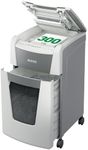 Leitz IQ Autofeed Office Cross Cut Paper Shredder P4, Automatic, 300 sheet, 60 Litre Bin Capacity, White, 80150000