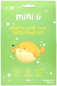 Mini U Create Your Own Bath Bomb Kit, Creative Bath Bomb Kit for Kids, Non-Toxic, Vegan & Cruelty Free