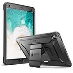 SUPCASE [Unicorn Beetle PRO] Case for iPad Air 3 (2019) and iPad Pro 10.5'' (2017), Heavy Duty with Built-in Screen Protector Full-body Rugged Protective Case (Black)