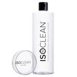 ISOCLEAN Makeup Brush Cleaner – Gentle Daily Use Solution, Reduces Product Buildup, Improves Application, Easy Clean Brush Cleaning Solution & Sponge Cleaner - Easy Pour with Dip Tray, 525ml