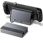 UGREEN Steam Deck Dock (9-in-1), 4K@120Hz Max DisplayPort (Not HDMI), Adjustable and Foldable Stand, 100W PD, 10Gbps Data, Ethernet, SD/TF, Docking Station for Steam Deck OLED, ROG Ally X, Legion Go
