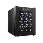 12 Bottle Wine Cooler Refrigerator,