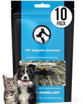 Only One Treats Dried Sardines for Dogs and Cats – All-Natural Training Treats with Omega 3 and Calcium – Sun-Dried Pet Treats for Dogs and Cats Brain, Heart, Skin and Coat Health (150g, Pack of 10)