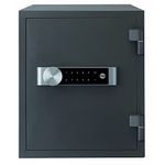 Yale Large Fire Safe, High Security, Secured by Design approved, 60 minute Fire Protection, Touchscreen Keypad Entry, 16mm Steel Locking Bolts, Lockdown Mode – YFM/420/FG2