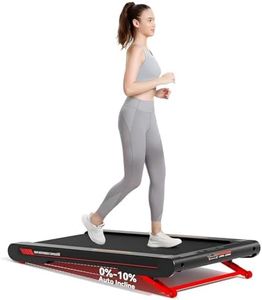 Lysole 4 in 1 Walking Vibration Pad, Under Desk Treadmill, 4 Vibration Modes, Portable Vibration Walking Pad for Homes and Offices(Orange Black)