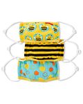 Skip Hop Kid's Face Mask, Zoo Bee, 3pk