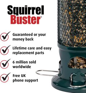 Jacobi Jayne Squirrel Buster Bird Feeder – Squirrel-Proof, Large Capacity