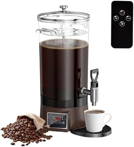 Commercial Coffee Urn Hot Beverage Dispenser Hot Chocolate Maker 19L 125Cup