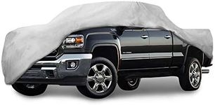 Motor Trend Custom Fit Truck Cover for GMC Sierra 2013-2018, Heavy Duty Car Cover Waterproof All Weather, Indoor Outdoor Heavy Duty Car Cover for Automobiles UV Rain Snow Dust, Winter Storage