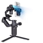 Feiyutech SCORP Mini 3 Kit [OFFICIAL] 3 Axis AI Tracking 4.0 AII IN ONE Gimbal Stabilizer for DSLR/Mirrorless/Action Camera,Smartphone,2KG(4.4 lbs) Payload,Phone Clamp with Cooling Fan