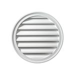 Fypon FRLV28 28" W x 28" H Round Functional Louver