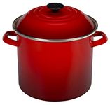 Le Creuset Enamel On Steel Stockpot, 10 qt., Cerise