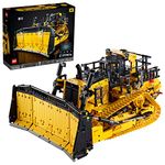 LEGO Technic App-Controlled Cat D11 Bulldozer 42131 (3,854 Pieces), Multicolor