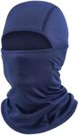 AILONSHAWN Ski Mask for Men Balaclava Face Mask Women Summer Shiesty Mask Full Head Mask for Motorcycle Helmet UV Protection, Navy Blue