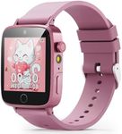 Kids Watches for Girls Toys Age 4-12, ZUODUN Smart Watch for Kids with Camera, 26 Puzzle Games, Alarm Clock, Pedometer, Audiobook, Learn Card, Kids Smart Watch Birthday Gift for 8 9 10 Year Old Girl