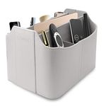 LONDO Leather Remote Control Organizer and Caddy with Tablet Slot