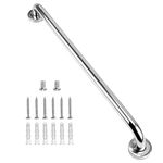 supregear Bathroom Grab Bar Rail, 32 Inch (80 cm) 304 Stainless Steel Bathroom Handle, Safety Handle, Indoor/Outdoor Auxiliary Handle for Kitchen Bedroom Bathtub, Shower and Steps