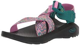 Chaco Women's Mega Z Cloud Sandal, Spray teal, 6 UK