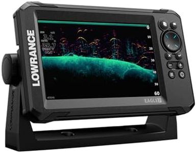 Eagle 7 SplitShot™ HD, 7" IPS Screen, SplitShot™ HD transducer, C-MAP® Inland Charts for The US, with Coverage of Over 17,000+ American Lakes
