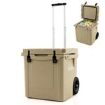 Ice Cooler With Wheeled