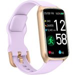 Amzhero Fitness Tracker 25+ Sports Models, 14 Days Standby, 24/7 Heart Rate, SpO2, Blood Pressure, Pedometer, 5ATM Waterproof Smartwatch Watch for Women/Men, Android/iOS