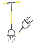 Unibos | Cultivating Claw | Garden Twist Tiller Manual | Garden Twist Cultivator with Steel Shaft | Durable Garden Claw Cultivator | Garden Claw with Long Handle | Aerator Soli Lossener