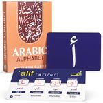 Arabic Alphabet Flash Cards 28 – Educational Language Learning Resource with Pictures for Memory & Sight Words - Fun Game Play - Grade School, Classroom, or Homeschool Supplies – Briston Brand