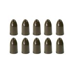 Croch 10 Pack 3/8OZ Tungsten Bullet Worm Weight for Bass Fishing Pitching and Flipping Sinker