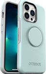 OtterBox + Pop Symmetry Series Case for iPhone 13 Pro (Only) - Non-Retail Packaging - Tranquil Waters (Light Teal/Grey)