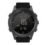 AIMAISEN Military Digital Wristwatch Outdoor Sports Watch Waterproof Multifunction Army Watches with Compass Altimeter Air Pressure Pedometer LED Backlight Alarm for Men Boys