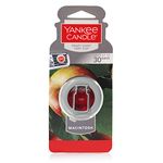 Yankee Candle Macintosh Smart Scent Car Vent Clip Air Freshener, Fruit Scent