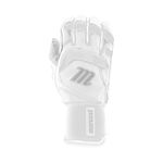 Marucci - 2021 Signature Batting Glove Full WRAP White (MBGSGN3FW-W/W-AXL), Adult X-Large