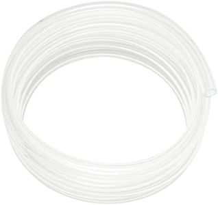 16mm ID x 20mm OD - 5M Length PVC Clear Hose Vinyl Tubing, Food Grade Plastic Flexible Tube Pipe for Transfer Water Oil Air