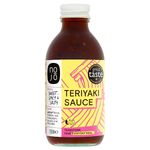 Nojó Teriyaki Sauce – Vegan Japanese Sauce – Delicious Full-Bodied Richness with Togarashi for Vegetables, Stir Frys and Marinades – 1 x 200ml Glass Bottle - Dairy & Gluten Free