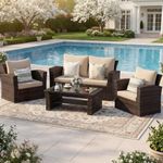 Wisteria Lane 4 Piece Patio Furnitu