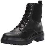 Circus NY Women's Giovanny Combat Boot, Black, 7 M US, Black, 7