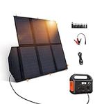 60W Portable Solar Panels, Foldable