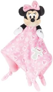 Disney Baby Minnie Mouse Plush Stuffed Animal Snuggler Lovey Security Blanket - Pink